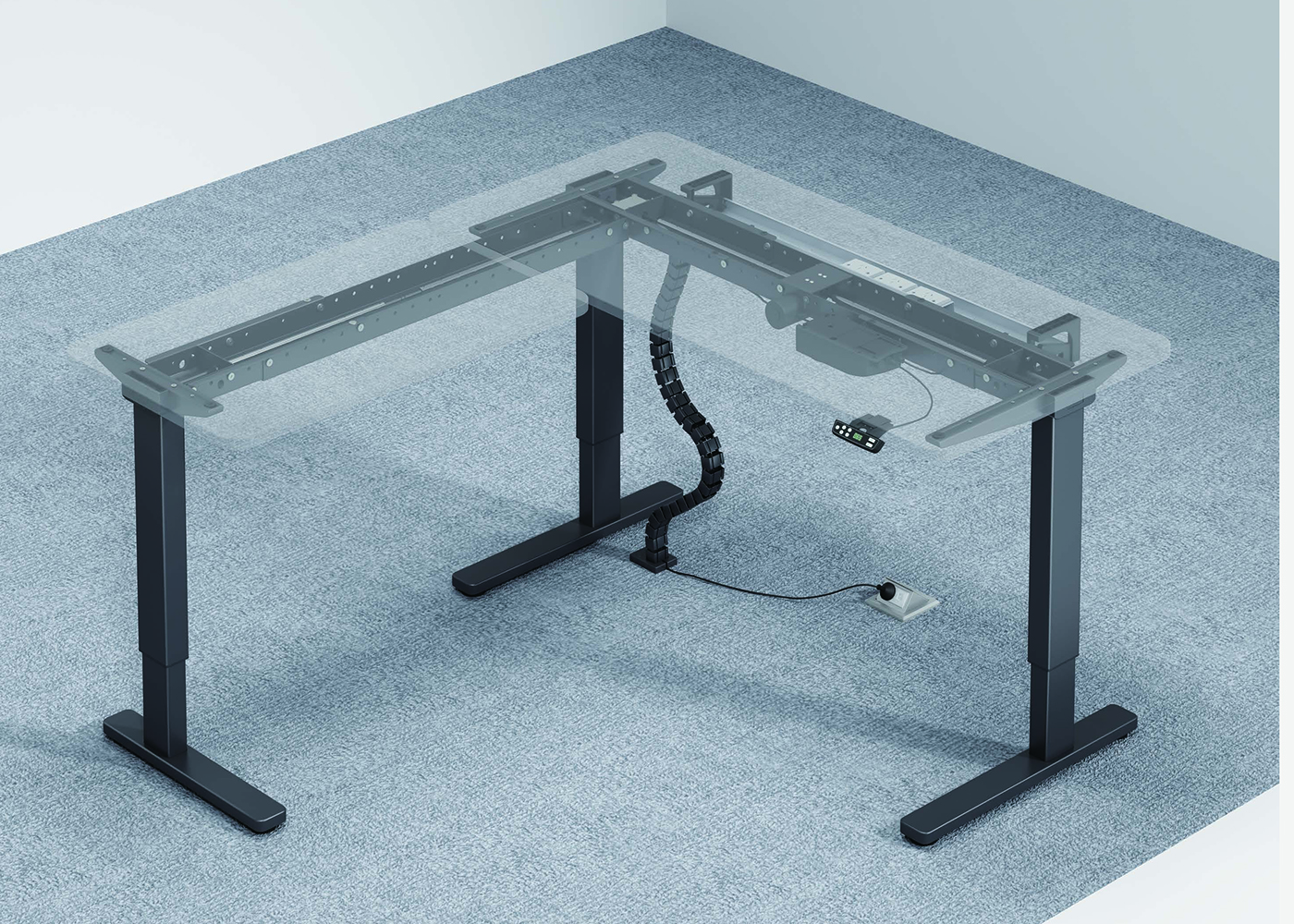 米克智能升降桌A06，上海智能升降桌，【尺寸 價格 圖片 品牌】